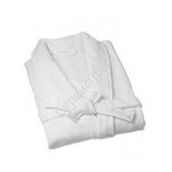 Халат махровый белый воротник шалька Турция